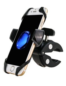 Bike Mount Universal  Bicycle Cell Phone Holder Rack Handlebar &amp; Motorcycle Holder Cradle Compatible with All Brand Cellphones