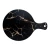 Import Black and white Marble Design Porcelain Plate Ceramic Dinner Plate from China