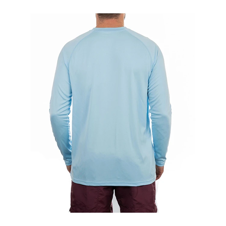 Blank long sleeve fishing shirts UPF 50 vented fishing shirts forsport