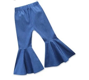 Blue flare jeans like a mermaid mommy and me clothing