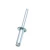 Import Blue zinc Open end blind rivets from China