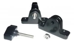 boat bimini top hardware plastic deck hinge nylon deck mount