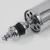 Import BORSKE Wholesale Chrome 280mm Motorcycle Moto Suspension Shocks Absorbers Hydraulic Shock Absorption  for Harley Softail 00-17 from China