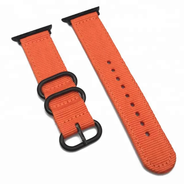Bracelet wrist belt nylon for apple watch series 3 38mm strap
