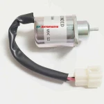 Brand New Hot Sale Diesel Shut Down Stop Solenoid 12V 24V for General Industrial Equipment, Machinery Engine Parts
