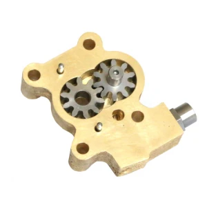 Brass mechanical equipment components casting CNC custom machining