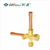 Brass split air conditioner valve for refrigeration spare parts