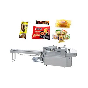 Bread Sweet Chocolate Mini Biscuit Bakery Pillow Automatic Frozen Food Packing Packaging Machine Price