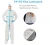 Import Breathable PP Laminated PP+PE Nonwoven Fabric Microporous Fabric 40-70GSM for Workwear Protecive Clothing from China