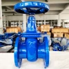 BS5163 Metal seated gate valve non-rising stem ductile iron flanged manual hand wheel DN150 gate valve 6 inch gate valve price