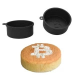 BTC Reusable Silicone Cake Mold Baking Pan Round Silicone Cake Molds Bakeware Pan Cake Pans