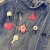 Import BTS Bulletproof Youth League enamel alloy pins Color paint drops K-pop Badge emblem For Souvenir from China