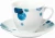Import bulk cheap prices tea cups saucer sets 12pcs for 6 person use from China