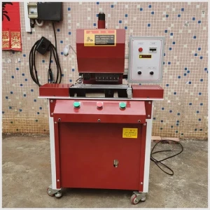 CADDY  Multi function  Hydraulic Press Leather Belt Hole Punching Machine Tip Cutting Machine