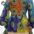 Import Cake 3/4 Sleeve Back Long Blouse Patterns African Women Colorful Short Sleeves Back Neck Design Printed Tops Blouses from China