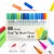 Import Calligraphy brush extra fine tip colorful permanent watercolor lettering brush pen markers for drawing from China