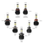 Car Accessories X6 LED 50W Auto Headlight Waterproof Headlamp H13 H4 H11 9005 9006 5202