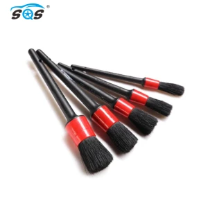 Car Care Cleaning Products For Wheels, Interior Auto Detail Tools Car Detailing Brush Sets