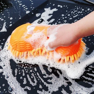 Car Cleaning Brush Cleaner Tools Microfiber Super Clean Car Windows Cleaning Sponge Product