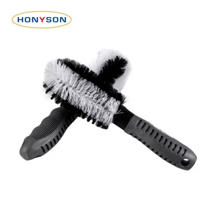 Car cleaning brush of car care kit or car wash tool kit with grit guard for bucket