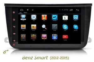 Car radio player for Mercedes Benz Smart with gps navigation support mirror link