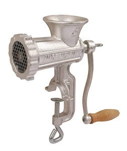 cast iron  hand powered meat grinding machine