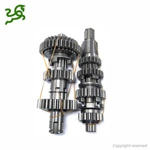 CG125 Starter Middle Idle Final Drive Clutch Output Motorcycle Engine Main Counter Shaft Tooth Gearbox Assembly