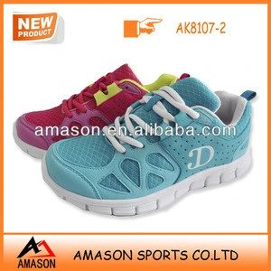 Cheap air mesh colorful running shoes in china clearout shoes discount shoes