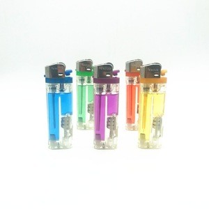 Cheap and Beauty Flint Lighter with LED Wholesale
