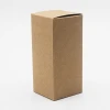 Cheap Custom Logo Color Printed Reverse Tuck End Brown Kraft Paper Packaging Box