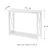 Import Cheap Fashion X Style Wood Entryway Corner Console Table from China