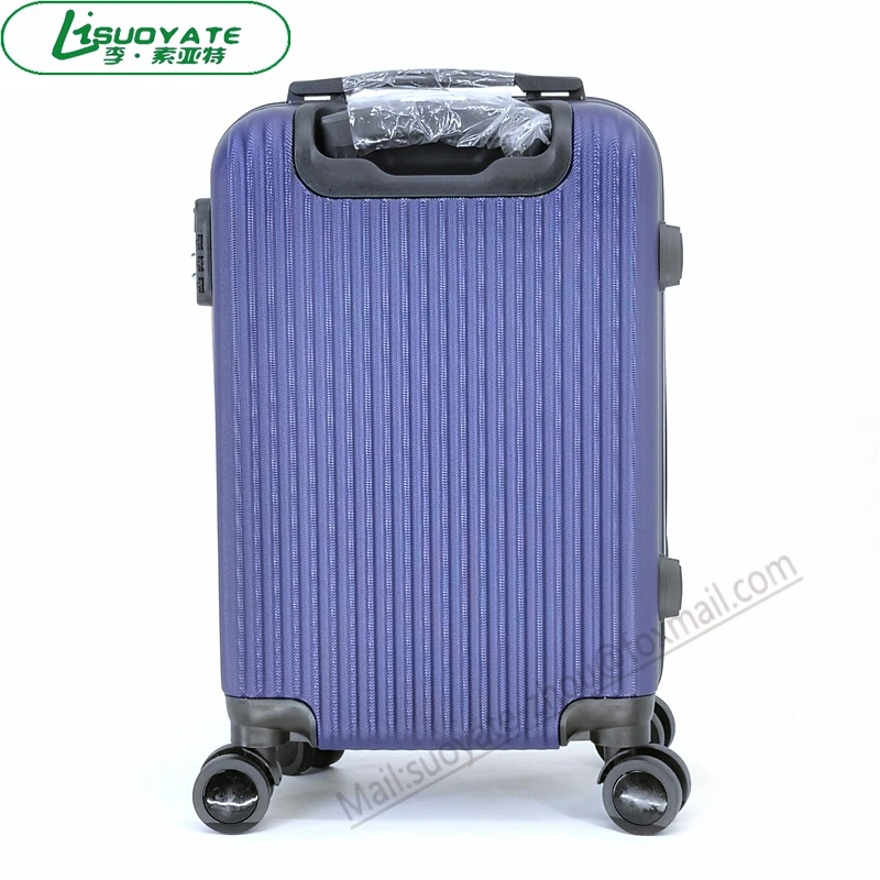 Cheap processing 20" Travel ABS Trolley Suitcase Luggage Factory Set trolley luggage bag