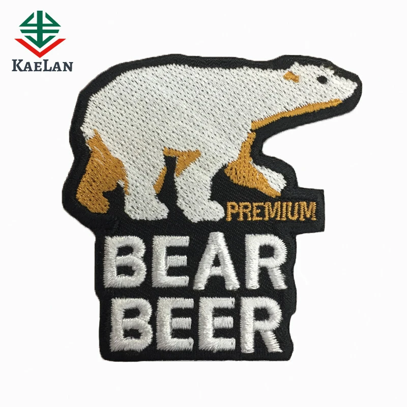 Cheap wholesale self-adhesive professional embroidered patch