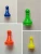 chess plastic game pieces for board game/card game and other games accessories 8 colors/set