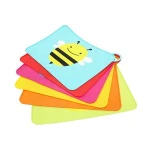 Children dining placemat set accessories oem odm non-silp BPA free anti silp silicone dinning mat