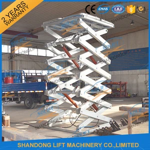 China made hydraulic warehouse heavy duty material handling equipment