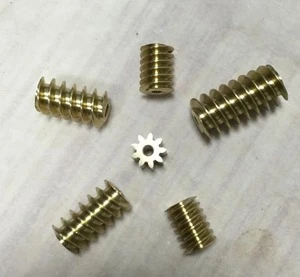 China Manufacturer Brass Bronze Stainless Steel Custom Gear Worm for Sale