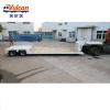 China manufacturer supplier gooseneck low bed horse truck trailer for export Japan