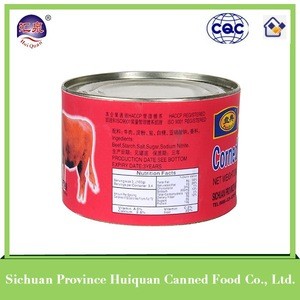 China wholesale chicken beef luncheon meat