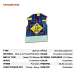 China Wholesale Name Brand Clothing Apparel Broach Pins Base Brooch For Men