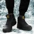 Import China Wholesale Winter Men&#39;s Boots Outdoor Warm Ankle Safety Shoe Leather Walking Hiking Snow Boots Man With Fur Inside from China