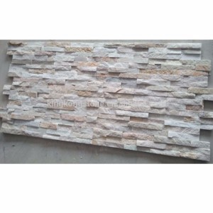 Chinese Natural Quartzite Stacking Stone For Wall