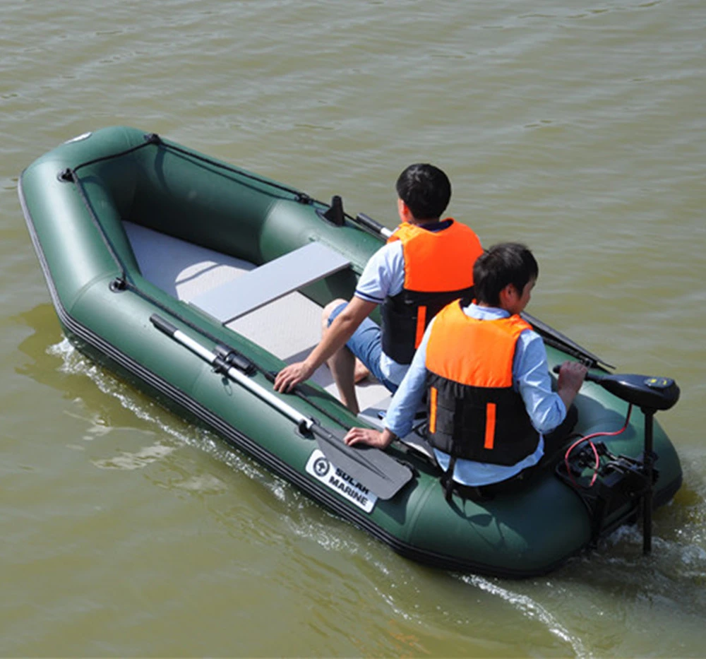 Chinese supplier 175-260cm inflatable water sport fishing boatFoldable Air Rowing Kayak  for 2-8 person
