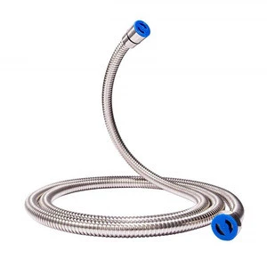 Chrome Finish 1.5m Stainless Steel  Flexible Pipe Shower Metal Hose