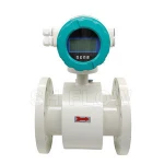 clamp on  insertion sensor plug-in electromagnetic flowmeter with wireless