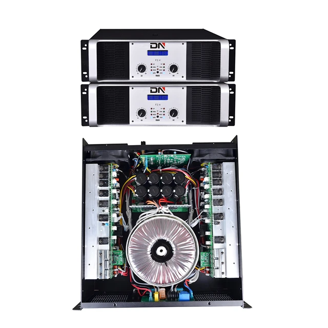 Class H 3U 1250w 2 ch 2 two channel power amp auto sound amplifier amplificador audio