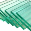 Clear Flat 12mm Thick Tempered Glass Building Glass
