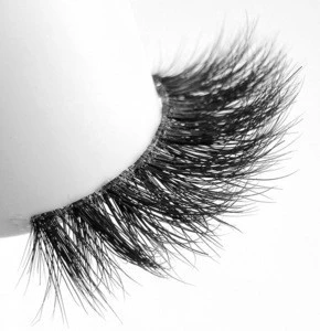 clear invisible band 3d mink lashes waterproof false eyelashes