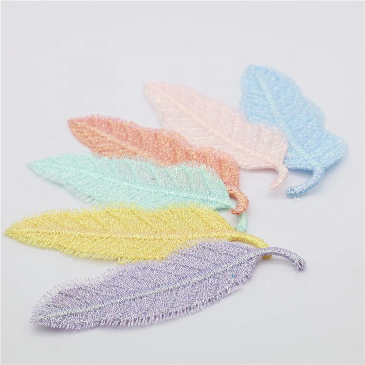 Clothing Accessories Featheriness Hand Crochet Embroidery Patch Custom Logo