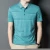 Import clothing brand custom t-shirt camicia equestre korean collar v neck t shirts men pocket from China